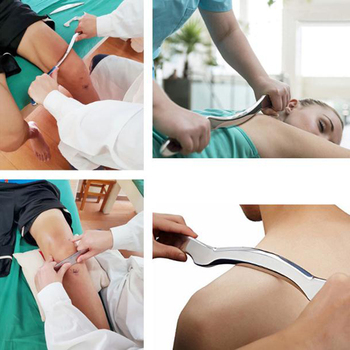 Stainless Steel Guasha Tool Scraping Massage Tool Face Body Guasha Scraper Board